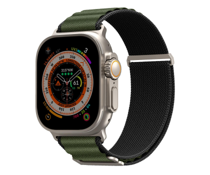 Pasek i akcesoria do zegarków SKINARMA Kobu Apple Watch Ultra 49/45/44mm olive